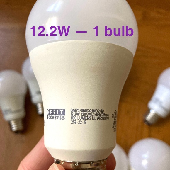 Lot of 8 Feit LED lightbulbs 5000K daylight - Picture 4 of 6